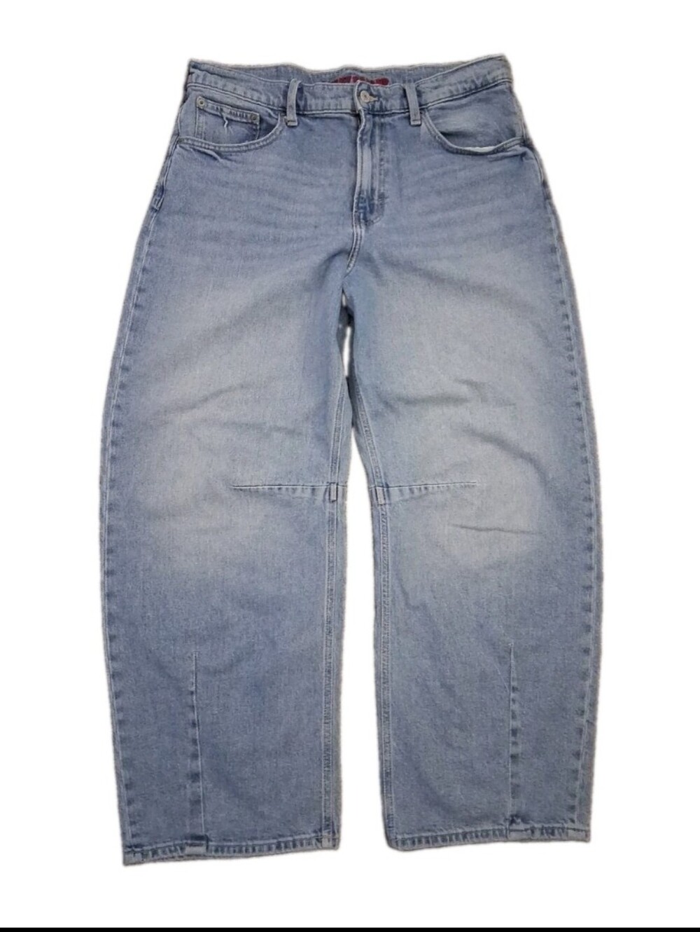Lucky Brand Barrel Wide Leg Jeans 12/31 Light Wash